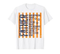 Attributs du père - Héros Aimant et travailleur T-Shirt