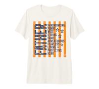 Attributs du père - Héros Aimant et travailleur T-Shirt Haut de Gamme
