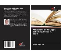 Attuazione Della Legge Della Repubblica N. 9850