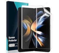 ATTUX Conçu pour Samsung Galaxy Z Fold 4 5G Protection Écran 2Pcs Membrane Interne [Pas Le Verre] Protéger ntérieur sans Bulles,Film de Souple 3D en TPU Transparent