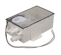 Attwood 4143-4 Système de pompage de douche, modèle 750 GPH, 12 volts, fil de 56cm, boîte large (330x187x113), tuyau de sortie de (3/4") 19 mm de diamètre intérieur