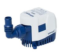 Attwood 5509-7 Pompe de cale Sahara MK2 800 GPH 24 Volts automatique sortie filetée et raccords tuyaux souples 3/4" (19mm) & 1" (25mm)