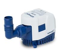 Attwood Pompe de cale Sahara MK2 5512-7 1200 GPH 12 V automatique sorties filetées 25/28 mm