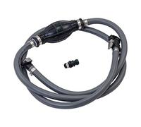 Attwood 93806MUS7 Marine Boat Fuel Line Kit with Universal Sprayless Fuel Connector, 6-Foot x 3/8-Inch - Mercury