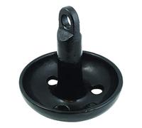 Attwood 9942b1 en Fonte Ancre de Champignon, 4,5 Kilogram, Finition Noire