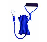 attwood Dock Lines and Rope 11732-7 Ligne de Lancement en polypropylène multifilament à Tresse Solide 5/16 Pouces Pieds, Bleu Adulte Unisexe, 5/16-Inch x 30-Feet