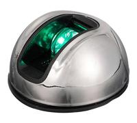 Attwood Feu De Côté Tribord Rouge/vert Rond Vertical Acier Inoxydable