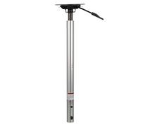 Attwood SP-39204 Snap-Lock Poteau 4,7 cm, Hauteur réglable, 61 à 76,2 cm, Socle Puissant, Support de siège intégré