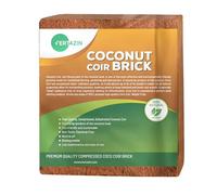 ATUIO Premium Coco Coir Brick | 11 Pound Coconut Fiber Block | Compressed Growing Medium | Perfect As Hydroponics Garden Soil | 100% Organic and Eco-Friendly | Great Seed Bed