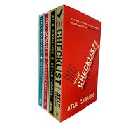 Atul Gawande Collection 4 Books Set (The Checklist Manifesto, Being Mortal, Complications, Better a Surgeon's Notes on Performance)