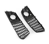 ATUMY couvercles de calandre Calandre 1 Paire de grilles d'aération Ouvertes pour Feux antibrouillard en nid d'abeille, adaptées à l'Audi A4 B8 2009-2012, Accessoires extérieurs de Voiture