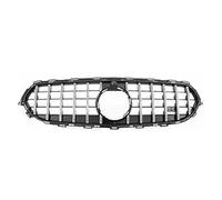 ATUMY couvercles de calandre Calandre Calandre de Capot de Voiture GT pour Mercedes Benz Classe C W206, Compatible avec Les modèles C180, C200, C300, C350 AMG, Style BRS, 2022+(GT Chrome Color)