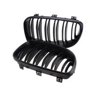 ATUMY couvercles de calandre Calandre Calandre Sport Noire à Double lamelle pour BMW Série 1 E81 E82 E87 E88 2008-2013(Kidney Grille 3)