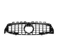 ATUMY couvercles de calandre Calandre Grille de Pare-Chocs chromée argentée Style GTR pour Mercedes Benz Classe CLA W118 20-23 CLA180 CLA200 CLA250 CLA35(GTR-Glossy Black)