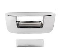 ATUMY Poignée De Porte Extérieure Poignée de porte arrière décorative compatible avec Chevrolet compatible avec Silverado, compatible avec GMC et compatible avec Sierra (2007-2013).(A2 chrome)