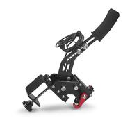 ATUMY pour PS4 PS5 PC Frein à Main pour Jeux de Course SIM pour Logitech G29 Acier et Aluminium Rally Réglable pour PC Windows Dirt(Black)