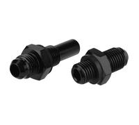 ATUMY Raccords adaptateurs pour Refroidisseur d'huile de Transmission AN8-1/4NPS et AN6-1/4NPS compatibles avec Les transmissions GM 4L80E (1997-2007) Refroidisseur d'huile Moteur(AN8)