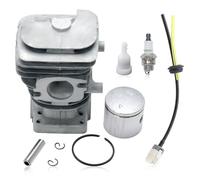 Atunee Kit Cylindre-Piston 38 mm pour Echo CS-310 CS-352 CS-352ES Tronçonneuse, avce Bloc Cylindres, Conduites de Carburant, Bougie d'allumage, Reniflard Vert, Remplacement P021-035190 P021-035200
