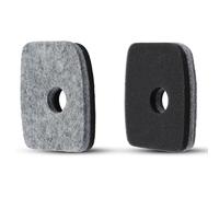 Atunee Lot de 2 filtres à air pour Stihl BG56 BG66 BG86 SH56 SH86 BR200 Pièces de rechange pour tondeuse à gazon 42291201800