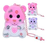 Atuoxing Enregistrement de l'ours Love & Tell (Rose)
