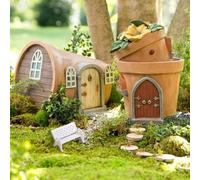 ature Bancs pour maison de poupée, meubles de parc, terrarium, accessoires de décoration de jardin, fournitures artisanales, lot de 10 pièces (M 10 pièces)