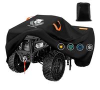ATV Covers Waterproof Outdoor Heavy Duty,4 Wheeler and Quad Cover,Durable and UV-Resistant,All Weather Protection Four Wheeler Storage Cover,Fit for Polaris Honda Yamaha-102Lx44Wx48H Inch