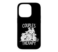 ATV de thérapie de Couple Assorti pour Mari et Femme Coque pour iPhone 14 Pro