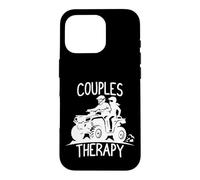 ATV de thérapie de Couple Assorti pour Mari et Femme Coque pour iPhone 16 Pro