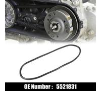 ATV UTV Drive Embrayage Couverture Attache Ceniture Boîte Joint 5521831 Noir Caoutchouc