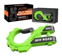 ATV Winch Hook Sturdy, Versatile Clevis Grab, Winch Tow Clevis Slip Hook | High Strength for Most Vehicles Winch Recovery Towing All Terrain SxS ATV Truck SUV 4WD Boat Trailer Farm Outdoor, Utility