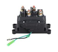 ATV Winch Relay 250A | IP67 Water - & Brass Coils for Consistent Performance | Winch Solenoid Relay Replacement for UTVs/Snowmobiles/Trailers | D Model, Easy Installation