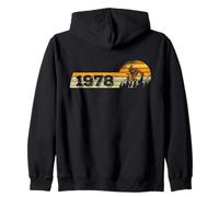 ATVs Quad-Biker Anniversaire Vintage 1978 Dirt-Quad-Bike Sweat à Capuche