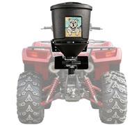 ATVS15A Épandeur de diffusion ATV de 48 litres, moteur 12 V, convient pour les graines, engrais, sel gemme, nourriture pour cerf et pelouse