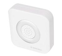 ATW Pc 300 Sonnette De Porte 12V Carillon Effet Sonore Abs Blanc 12V Sonnette Filaire 4 Noyaux Sonnette De Porte Alarme pour Système De Contrôle D'accès De Bureau À Domicile