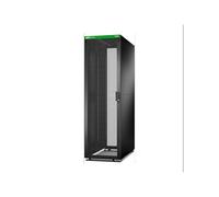 APC Baie EasyRack 600mm/42U/1000mm avec toit, panneau latéral, roulettes, noir