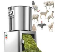 Atwynd Râpe à Légumes Commerciale, Petit Robot Culinaire Domestique pour la Préparation D'Aliments pour Volailles, Découpeuse à Légumes en Acier Inoxydable, pour Les Fermes/élevages/Ranchs