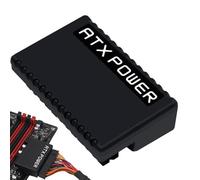 ATX Adaptateur de carte mère ATX 24 broches | Alimentation de carte mère 24P Connecteur à 90 degrés - Adaptateur de carte mère 24 broches pour une meilleure gestion des câbles