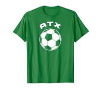 ATX/Austin TX Retro Athletic Design en Blanc T-Shirt