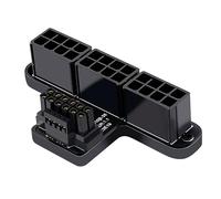 ATX3.0 12VHPWR 12 + 4P 600 W 180 degrés adaptateur d'alimentation convertisseur pour ordinateurs de bureau 3x8P à 40 Series carte graphique