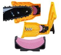 Atyhao affûteuse de scie à chaîne Pierre d'affûtage de scie à chaîne pour affûteuse outil à main de meulage du bois