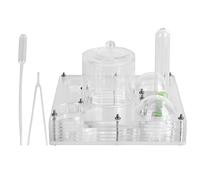 Atyhao Boîte D'élevage de Fourmis en Acrylique, Boîte D'élevage de Fourmis Reptile Terrarium Aquarium Réservoir D'élevage Fourmi Nid Maison Acrylique Fourmis Château Villa Ferme Tour pour