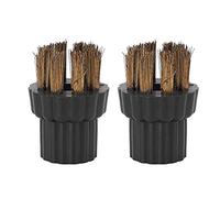 Atyhao Brosse en Laiton, 2 pièces Accessoires de pièces de Rechange de tête de Brosse en Laiton adaptées pour vadrouille à Vapeur X5