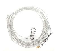 Atyhao Kits de Laisse d'oiseau, Corde d'entraînement de vol Anti-Morsure de Perroquet Laisse de Harnais d'oiseau Corde d'entraînement de vol en Plein air(8.5mm)