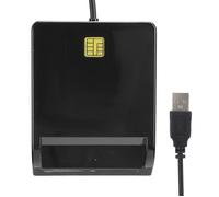 Atyhao lecteur de carte d'identité Lecteur de carte à puce multifonction USB2.0 pour M2 / MS / Banque / ID / SIM / Mémoire /