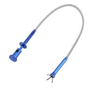 Atyhao Outil Universel de Ramassage D'aimant Universel d'arbre D'alliage de Pince à 4 Griffes Flexible avec éclairage LED