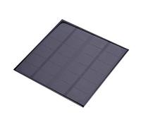 Atyhao Silicon Panneau Solaire Sortie DC 3 W 6 V Silicium Monocristallin Panneau Solaire Module d'alimentation Chargeur de Batterie de Lampe pour d'éclairage Extérieur