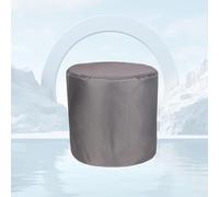 ATYUJKB 420D Housse de Meuble de Jardin Impermeable 100x100cm, Housse de Table de Jardin Ronde, Housse de Protection Mobilier Exterieur, Protection pour Tous Les Temps pour Salon Meubles