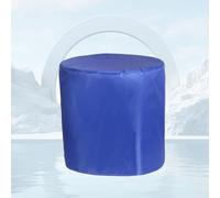 ATYUJKB 420D Housse de Meuble de Jardin Impermeable 320x90cm, Housse de Table de Jardin Ronde, Housse de Protection Mobilier Exterieur, Protection pour Tous Les Temps pour Salon Meubles