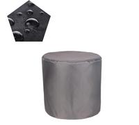 ATYUJKB 420D Housse Mobilier Jardin imperméable 80x80cm, Ronde Housse Protection Table Jardin, Oxford Tissu Extérieure Bâche, Grand Protection Bache Table de Jardin