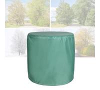 ATYUJKB Bache Table de Jardin Impermeable Exterieur 70x70cm, 420D Oxford Housse Table de Jardin Ronde, Housse Salon de Jardin Protection, Housse Canapé d'Exterieur avec Corde